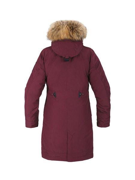 Пуховое пальто Nyla II (Женский; L; Малиновый)
